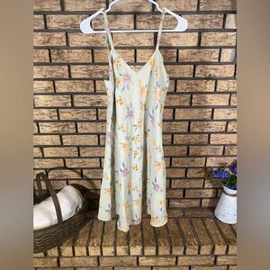 Spaghetti strap flora sun‎ dress amond apparel